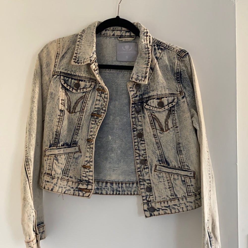 Acid Wash Jean Jacket
